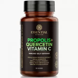 Propolis+Quercetin+Vitamin C - Immuno Self-Defense Pote 60 Caps Essential