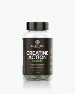 Creatine Action Gummy Maca Verde C 60Un -  Essential Nutrition