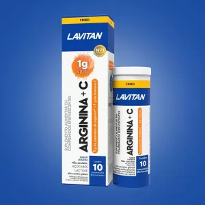 LAVITAN ARGININA+VIT C CM5 CPR-E FR X 10