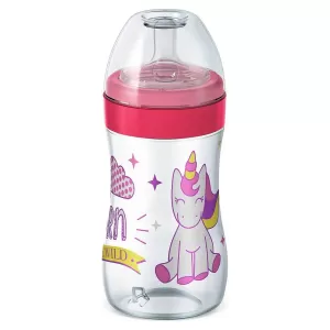 Mamadeira Lillo Super Magia Bico Universal Rosa 260ml