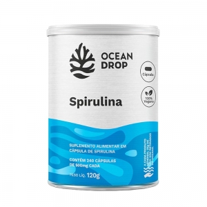 Spirulina Ocean Drop  240 Capsulas 500 Mg