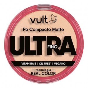 Pó Compacto Matte Vult Ultra Fino V410 9g