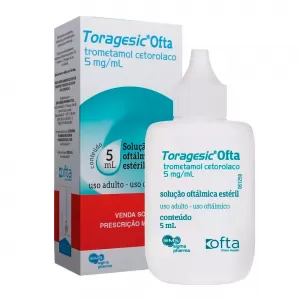 Solução Oftálmica Toragesic Ofta 5mg 5ml