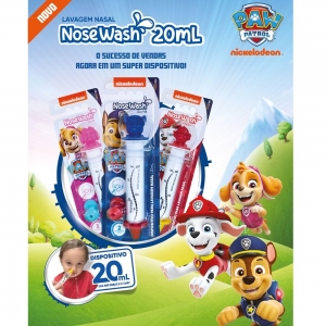 NOSEWASH LAVAGEM NASAL AGC PATRULHA CANINA SKYE OUTR. EMB X 20ML