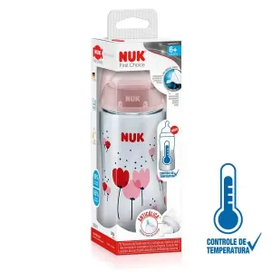 NUK MAMADEIRA FIRST CHOICE CONTROLE DE TEMPERATURA T2 GIRL 300 ML x 1