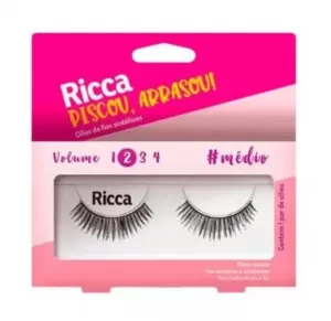 RICCA BLZ CILIOS POSTICOS VOL 02 MEDIO 306 OUTR. EMB X 2UN