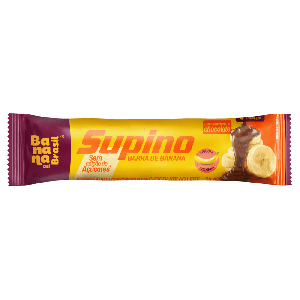 Barra De Frutas Supino Banana E Chocolate Ao Leite Zero 24G