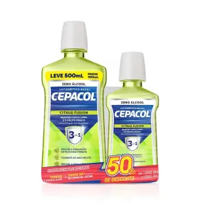 Kit Cepacol Citrus Fusion 750Ml