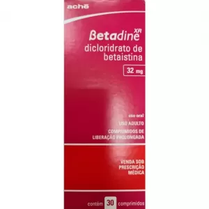 Betadine XR 32mg 30 comprimidos de liberação prolongada