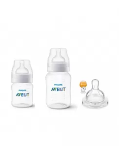 Pack Mamad Anti Col 125Ml+260Ml+Bico 4 Transpscy11903