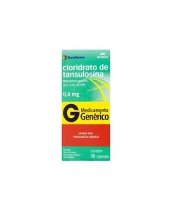 Tansulosina  Cloridrato 0,4Mg Cx 30 Cap Lib Prol