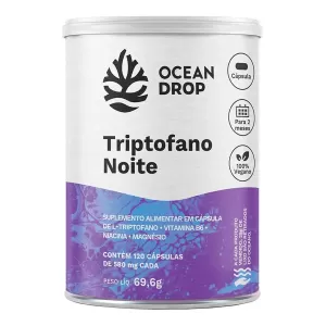 Triptofano Noite Ocean Drop  120 Capsulas 580 Mg