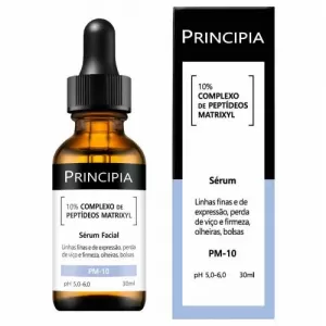 SÉRUM 10% PEPTÍDEOS MATRYXIL PRINCIPIA SKINCARE PM-10 - ANTISSINAIS COM 30ML