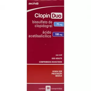 Clopin Duo 75mg + 100mg 30 comprimidos