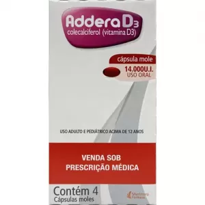 Addera D3 14.000Ui 4 cápsulas