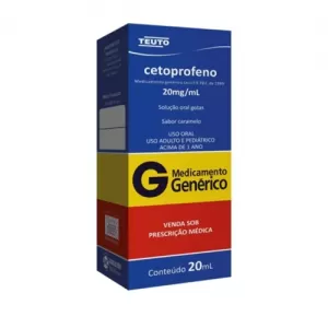 Cetroprofeno Gotas Genérico Teuto 20mg 20ml
