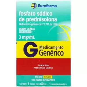 Fosfato Sodico De Prednisolona 3Mgml Sol Or Fr 60Ml+Ser Dos