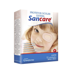 Protetor Ocular Esteril Sancare Pequeno C10 Unidades