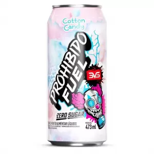 Prohibido Fuel Pré-Treino Drink Cotton Candy (473Ml)