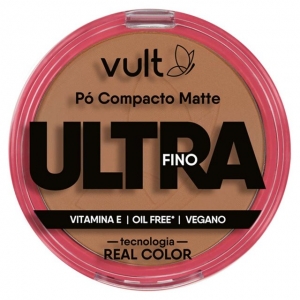 Pó Compacto Matte Vult Ultra Fino V450 9g