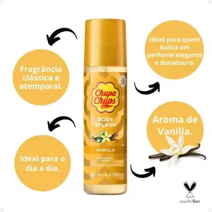 Body Splash Chupa Chups Vanilla 200Ml Jacques Janine