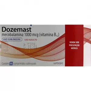 DOZEMAST COMPRIMIDO SUBLINGUAL 1000Y x 90