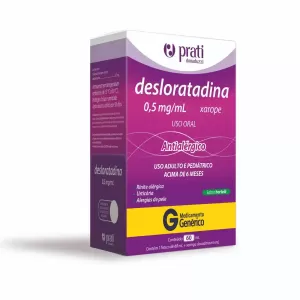 - Desloratadina 0,5Mgml Xpe Plas 60Ml  Gen Desloratadina  ( Nd )