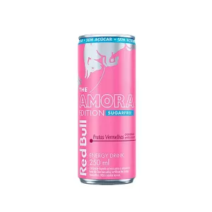 Energético Red Bull The Spring Edition Frutas Vermelhas Sugar Free 250Ml
