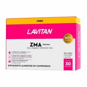 Polivitamínico Lavitan Zma Femme 30 Comprimidos