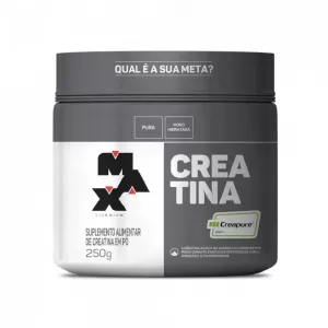 Creatina Creapure Pote 250G Max Titanium