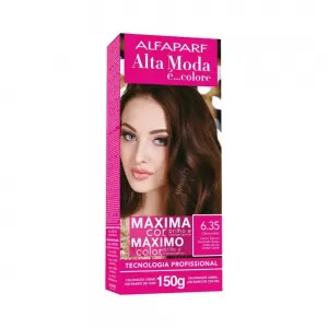 Kit Altamoda 6.35 Chocolate Louro Escuro Dourado Acaju 150g
