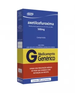 Axetilcefuroxima 500Mg Cx 14 Comp