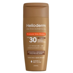Helioderm Efeito Dourado Fps30 200Ml
