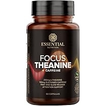 Focus Theanine + Caffeine 60 Cápsulas Essential Nutrition