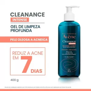 Gel de Limpeza Profunda Eau Thermale Avène Cleanance Intense Frasco 400g