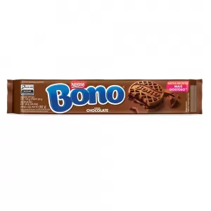 Biscoito Recheio Chocolate Bono Pacote 90g