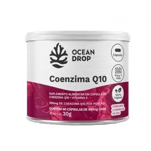 Coenzima Q10 Ocean Drop 60 Capsulas 500 Mg