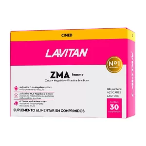 Polivitamínico Lavitan Zma Femme 30 Comprimidos