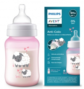 Mamadeira Anti-Colic Classica 260Ml Ovelha Philips Avent