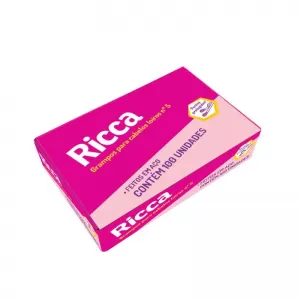 RICCA GRAMPO PARA CABELO LOIRO N5 x 100