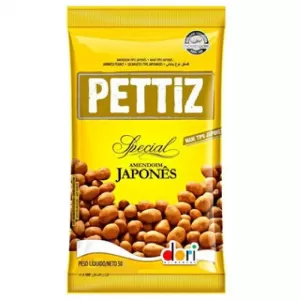 AMENDOIM PETTIZ DOR JAPONES ALIM-SP PCT X 50GR