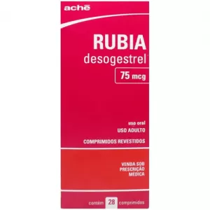 Rubia 75mcg 28 comprimidos revestidos