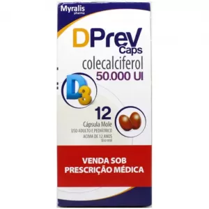 Dprev 50.000UI 12 cápsulas moles