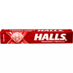 Bala Halls Morango 28g