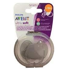 AVENT PPS ULTRA SOFT 6/18M CINZA CH BL X 1UN