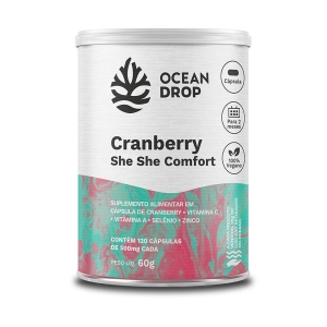 Cranberry Ocean Drop - She She Confort 120 Capsulas 500 G