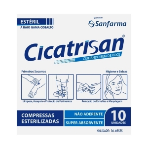 Compressa Gaze Est Nao Ad Cicatrisan 10Un
