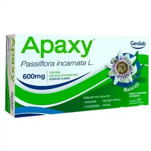 APAXY COMPRIMIDO REVESTIDO 600MG x 20