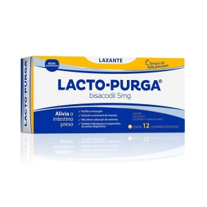 LACTO PURGA 5MG C/12 COMPRIMIDOS REVESTIDOS