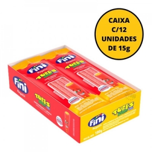 Fini Tubes Morango Citr 15G Cx12 180G